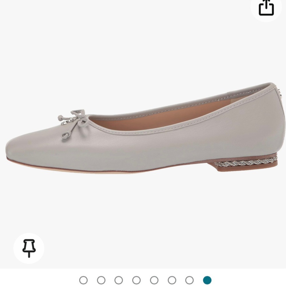Sam Edelman Marisol flats in pebble gray sz 7